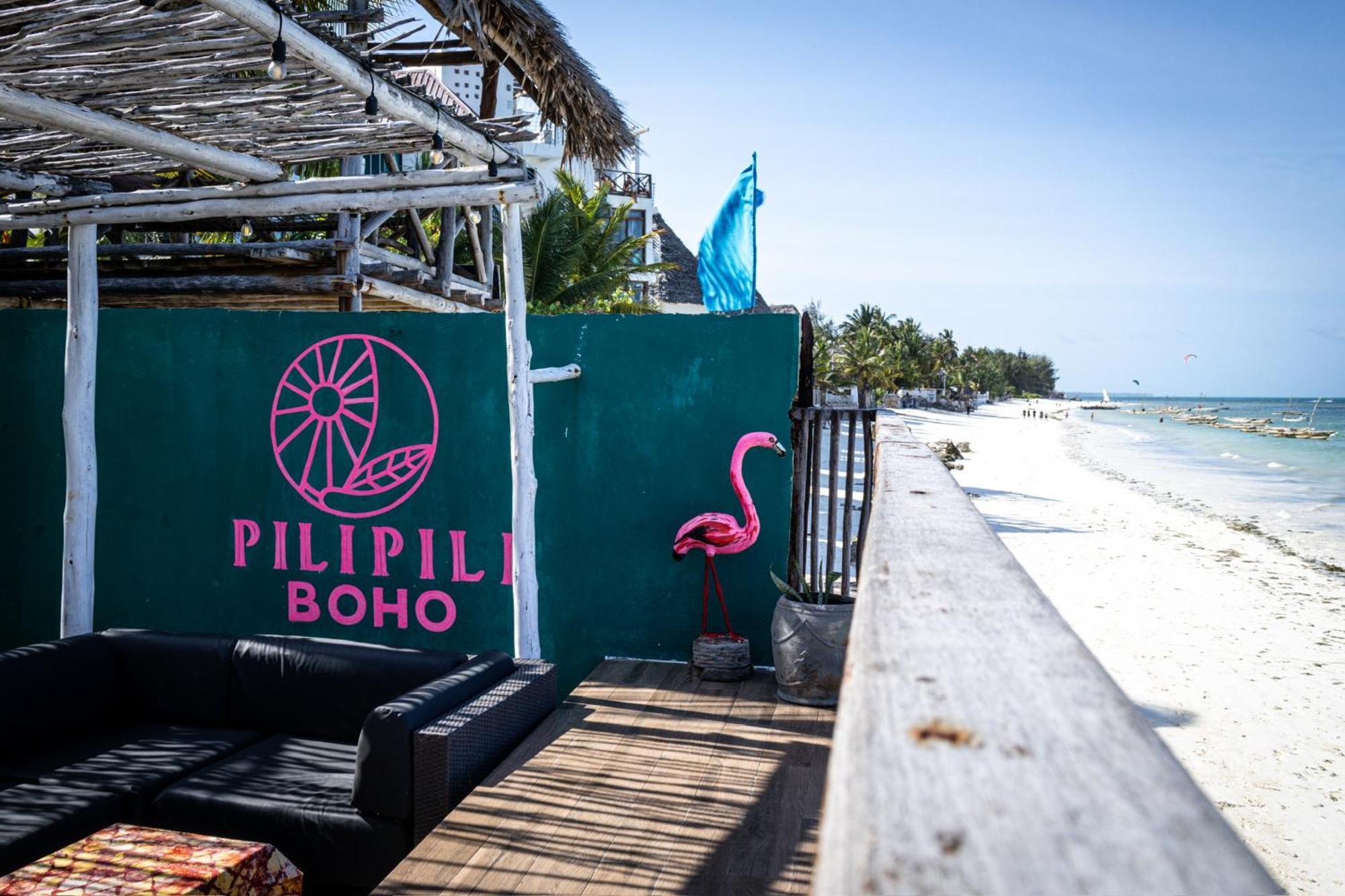 Pili Pili Boho Beach Джамбиани Екстериор снимка